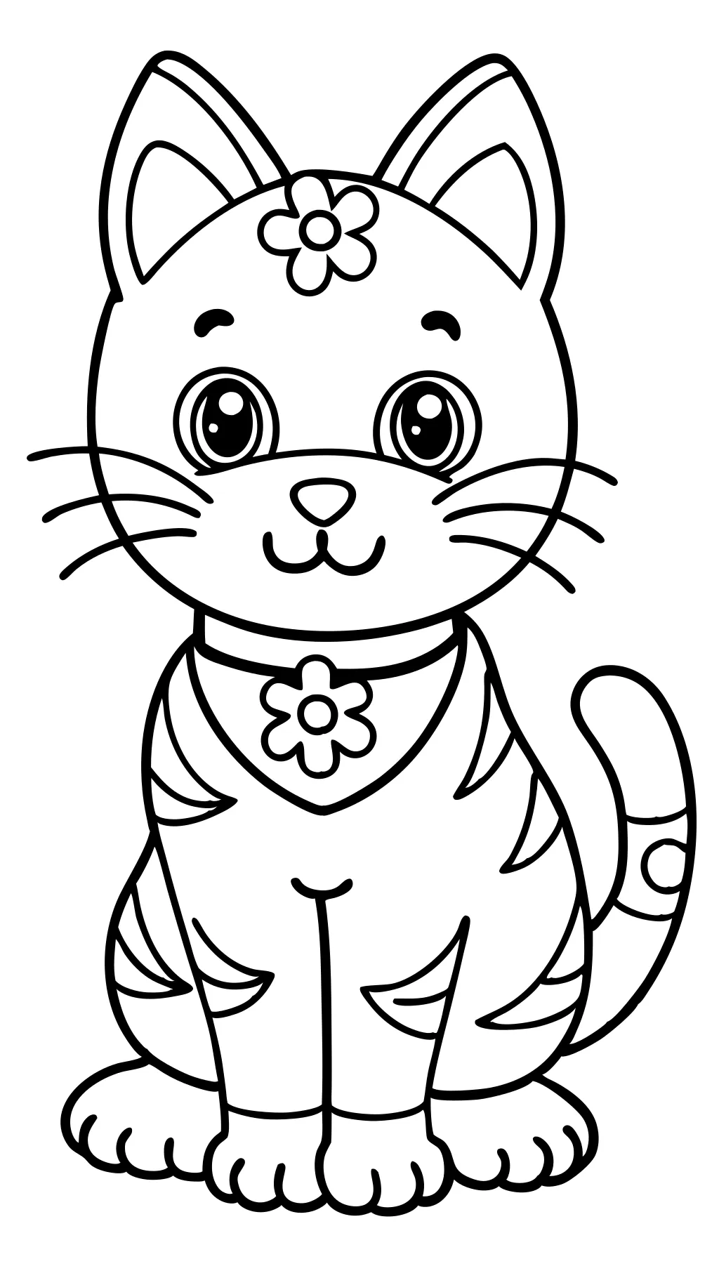 coloriages de chat imprimable gratuitement